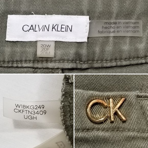 CALVIN KLEIN Ankle Jeggings Jeans 5620E1M - Picture 10 of 14
